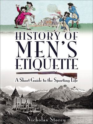 cover image of History of Men's Etiquette